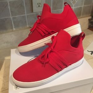 Steve Madden Red Lancer Sneakers